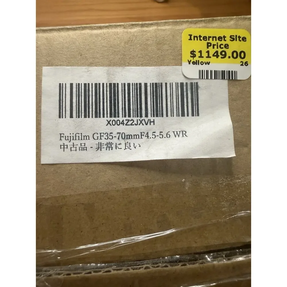 Fujifilm gf35 70mm
